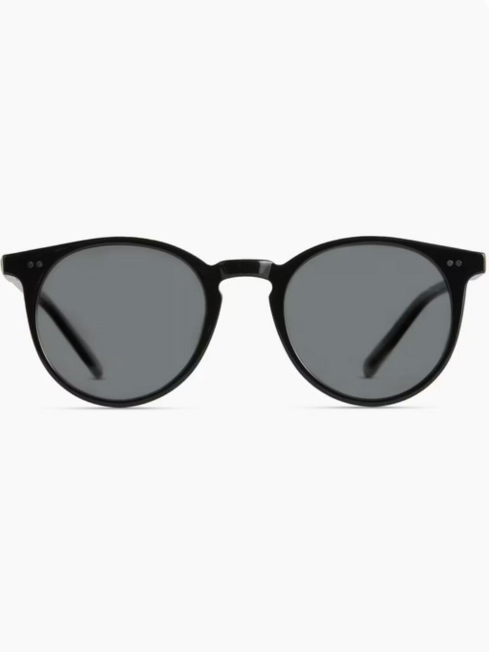 NWT Quince Noah Polarized Acetate Sunglasses Black with Grey Lenses